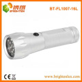 Fábrica de fornecimento Hot Sale alumínio material 3aaa bateria Powered 16 led melhor lanterna chinesa pequena conduzida
